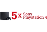 Castiga unul din cele 5 Sony Playstation 4