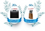 Castiga 20 cuptoare electrice incorporabile Bosch și 60 seturi de cuțite Jamie Oliver