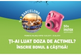 Castiga aparate foto Fuji Instax sau o excursie la Barcelona
