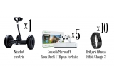 Castiga o trotineta electrica Ninebot, una dintre cele 5 console Xbox One sau una dintre cele 10 bratari Fitbit Charge 2