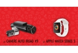 Castiga una dintre cele 6 camere auto Iroad X9 sau unul dintre cele 6 smartwatch-uri Apple Watch Series 3