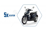 Castiga un scuter Piaggio Liberty