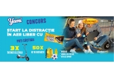 Castiga 3 trotinete electrice + 50 kit-uri de distractie