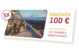 Castiga 5 vouchere de 100 de euro la restaurantul Elfi Skybar & Urban Kitchen