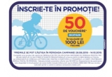 Castiga 50 vouchere Decathlon de 1.000 lei fiecare