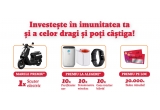 Castiga un scuter electric, purificatoare aer, tensiometre wireless sau alte mii de premii