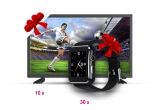 Castiga 10 televizoare Vortex și 30 smartwatch Myria