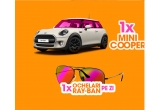 Castiga o masina Mini Cooper sau zilnic ochelari Ray-Ban