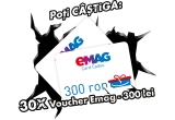 Castiga 30 vouchere eMAG in valoare de 300 lei fiecare
