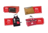 Castiga 30 de cuptoare electrice, 30 de tocatoare din lemn, 20 de seturi pentru gratar si 20 de cosuri pentru picnic