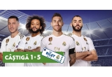 Castiga o experienta unica cu Real Madrid la meciul El Clasico, pentru tine si 4 prieteni