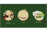 Castiga o bicicleta, o trotineta sau un set Happy