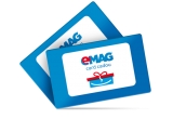 Castiga unul din cele 100 de carduri cadou de la eMag
