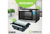 Castiga un Grill Electric Samus sau un Cuptor electric cu Rotisor