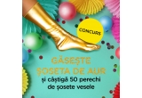 Castiga 50 de perechi de sosete vesele