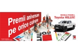 Castiga o masina Toyota Hilux + alte 10.856 de premii