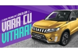 Castiga o mașina Suzuki Vitara Hybrid, 500 x 100 lei sau perii electrice pentru par