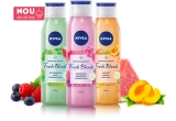 Castiga un set de 3 geluri de dus Nivea Fresh Blends