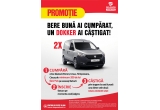 Castiga una din cele 2 Dacia Dokker Van