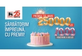 Castiga 250.000 de lei și 1.000 vouchere Mega Image in valoare de 100 lei fiecare