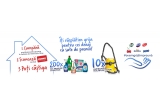 Castiga aspiratoare multifunctionale sau cosuri cu produse de curatenie Unilever