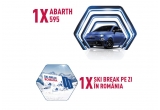 Castiga o masina Fiat Abarth 595 sau vacante la ski in Romania