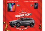 Castiga o mașina Volvo XC60, 5 iPhone 11 Pro Max sau 10 iPad-uri Pro