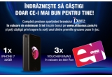 Castiga un Apple iPhone 7 sau 3 Vouchere eMag in valoare de 500 lei fiecare