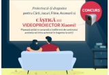 Castiga un videoproiector Xiaomi Mi Smart Compact