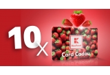 Castiga lunar 10 vouchere Kaufland in valoare de 100 de lei fiecare