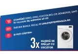 Castiga 3 masini de spalat cu uscator