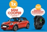 Castiga o masina Mini Cooper sau zilnic smartwatch-uri Garmin Forerunner 45 Black
