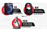 Castiga 3 Apple iPhone 12 64GB 5G, 24 caști Razer Kraken X și 30 suporturi tableta și telefon intre 7-14 inch Upergo