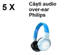 Castiga 5 perechi de caști audio pentru copii Over-Ear Philips