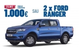 Castiga 2 mașini Ford Ranger Double Cab sau zilnic 1.000 euro