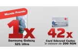 Castiga un Samsung Galaxy S21 Ultra sau carduri Edenred incarcate cu 200 lei