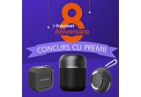 Castiga una din cele 3 boxe portabile Tronsmart