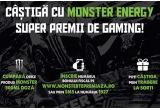 Castiga un laptop gaming Lenovo, 2 scaune gaming, 10 Cargo Cooler Monster sau 250 de baxuri de Monster Green