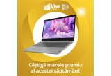 Castiga un laptop Lenovo IdeaPad 3, un televizor Samsung 4K sau un smartphone Samsung Galaxy A72