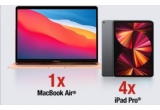 Castiga saptamanal un iPad Pro sau marele premiu, un MacBook Air