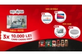 Castiga un voucher IKEA de 10.000 lei, un Macbook Air 13", un televizor Samsung QLED sau alte super premii