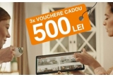 Castiga 3 vouchere Mobexpert in valoare de 500 lei fiecare