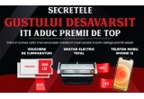 Castiga 4 Apple iPhone 12, 16 gratare electrice Tefal sau alte premii cool