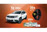 Castiga o mașina Dacia Duster Comfort sau smartwatch-uri Samsung Galaxy Watch Active 2