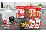Castiga 3 multicookere Tefal Cook4Me sau 24 seturi de tavi Tefal pentru gatit