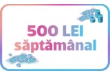 Castiga saptamanal 500 lei