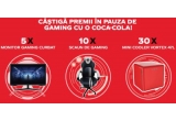Castiga un monitor gaming curbat Samsung Odyssey G5, un scaun de gaming sau mini coolere
