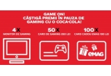 Castiga 4 monitoare de gaming Dell sau vouchere gaming Sony PlayStation Store