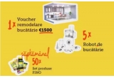Castiga un voucher magazine online mobila de 1.500 euro sau 100 seturi de produse FINO