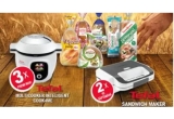 Castiga aparate pentru sandwich maker Tefal sau aparate de gatit multicooker Tefal Cook4Me